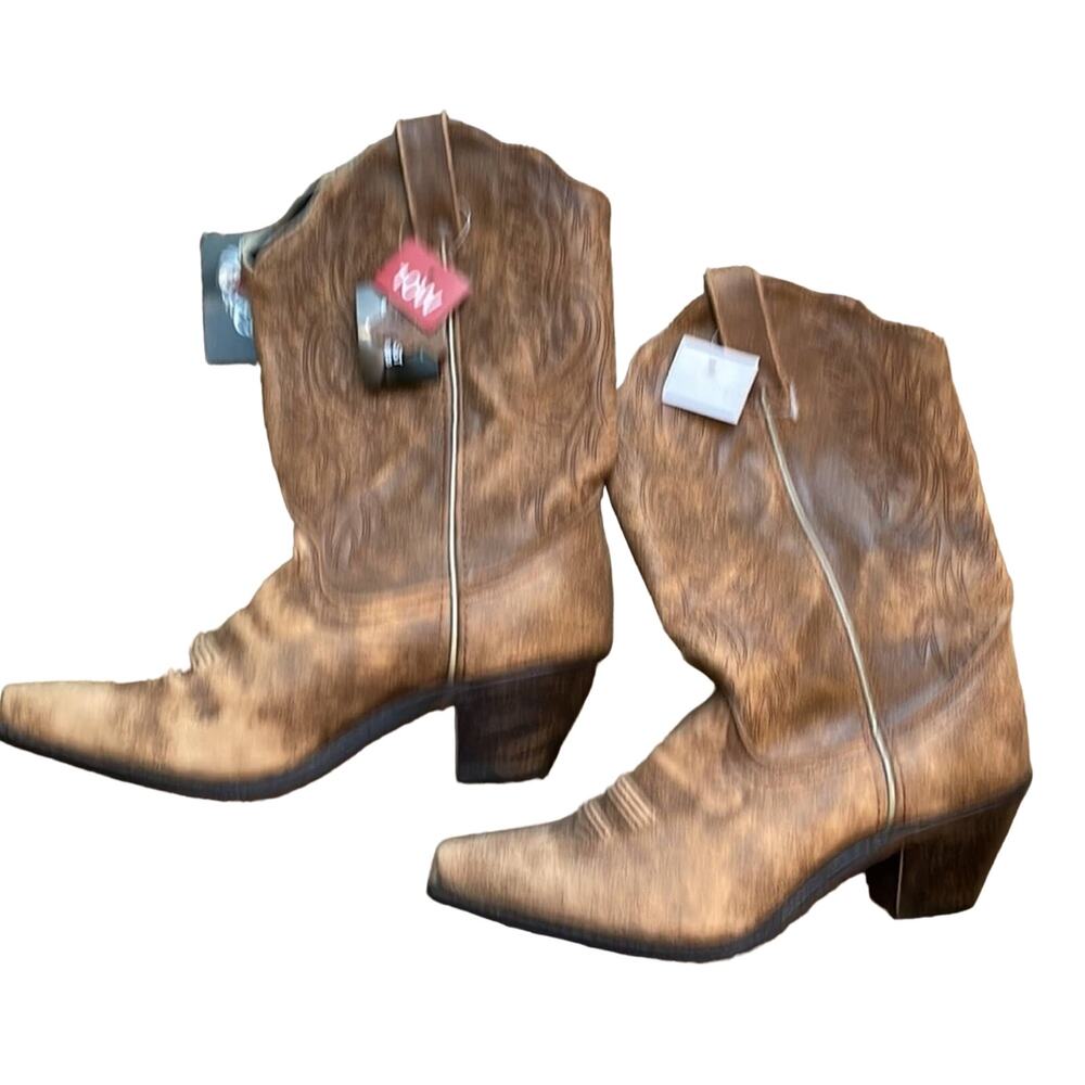 Rockin' Country Collection Real Leather Cowboy Boots from Texas - Picture 4 of 10
